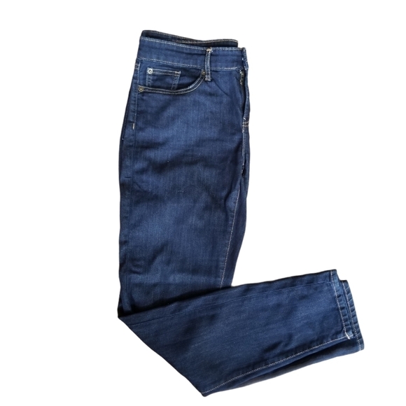 Gap  Dark Blue Denim Stretch Jeans size 8 - Picture 8 of 11